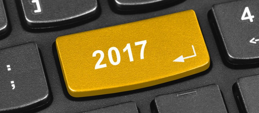 Tecla enter do teclado tem impressa o número 2017 nela