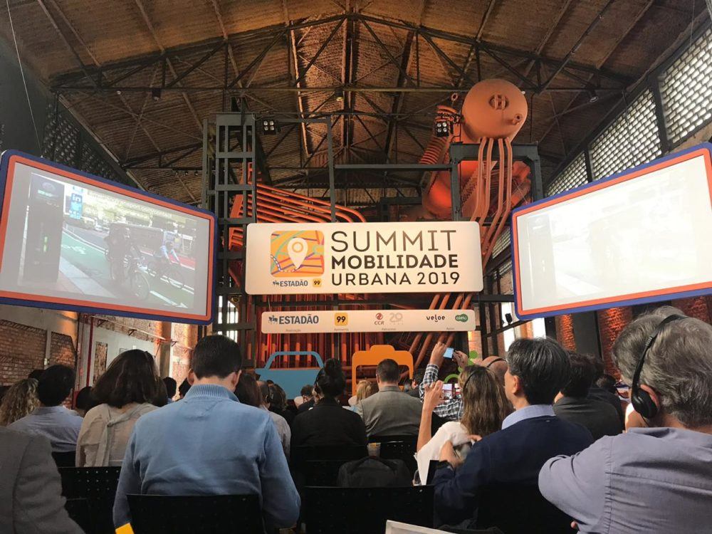 Imagem do Summit Mobilidade Urbana 2019